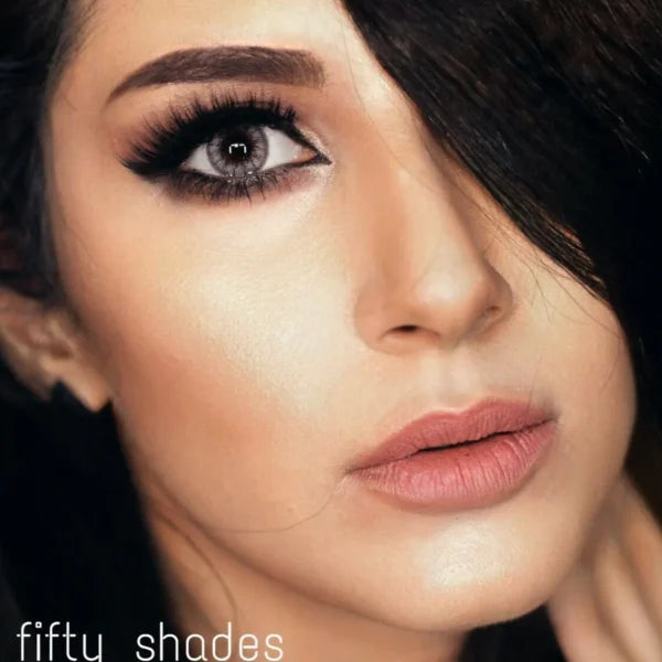 Fifty Shades Contact Lenses – Smoky Grey Perfection