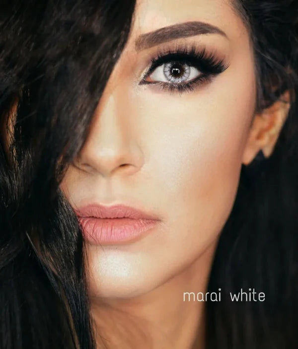 Maria White Contact Lenses – Bright, Striking & Elegant