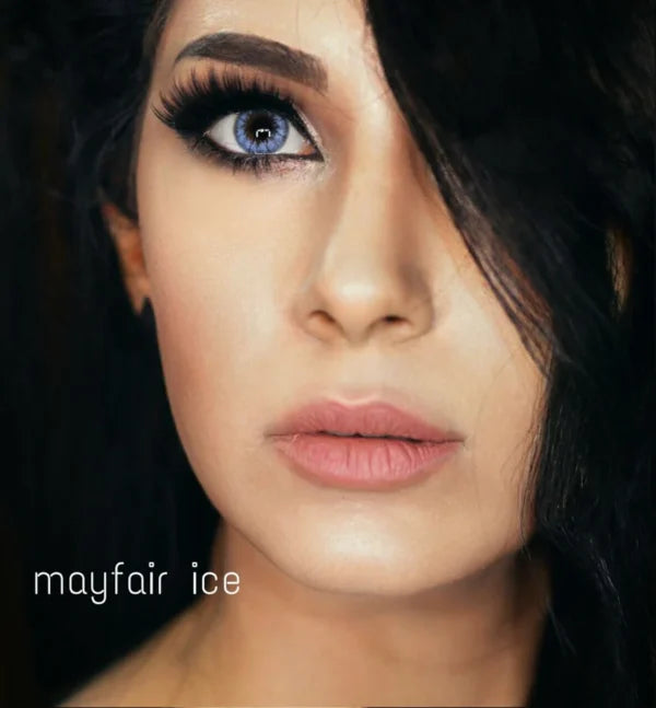Mayfair Ice – Ice Blue Contact Lenses | UK’s Favourite Look
