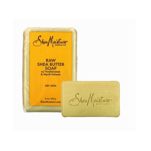 shea Moisture Organic Raw Shea Butter Soap, 8oz (230g)