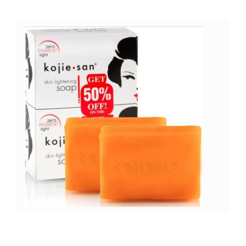 Kojie San Skin Lightening Kojic Acid Soap 135g, 2 Pack by Kojie San