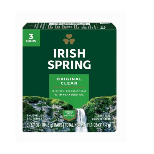 Irish Spring Original Soap Pack of 3