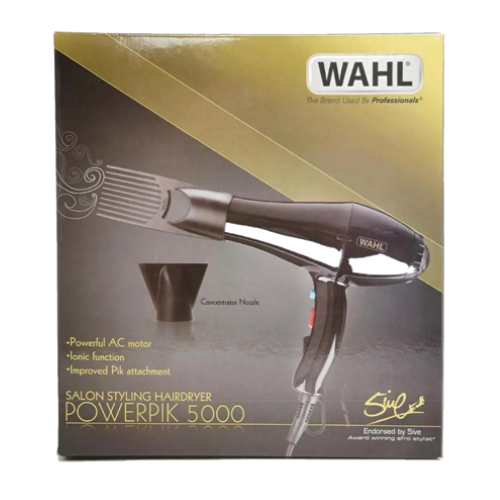 Wahl Powerpik 5000 hairdryer with afro Pik Comb Attachement