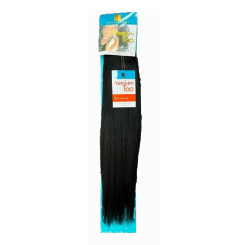 Premium Too 100% Human Hair Yaki Straight by Senationnel