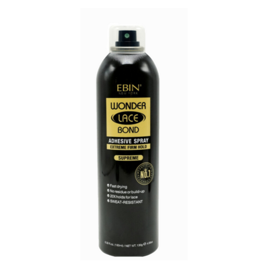 Ebin Wonder Lace Bond Adhesive spray Extreme Firm Hold Supreme 180ml