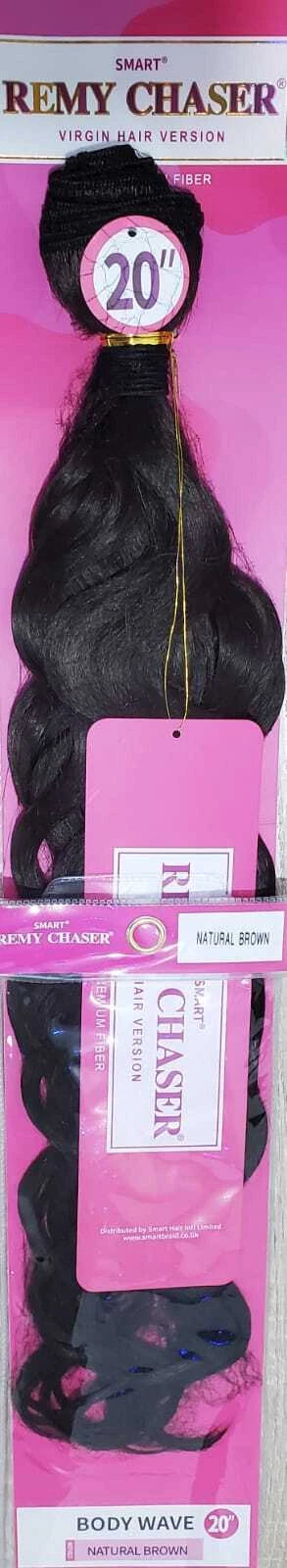 Remy Chaser Body Wave Hair – 20 Inch (Natural Black) Synthetic Weave