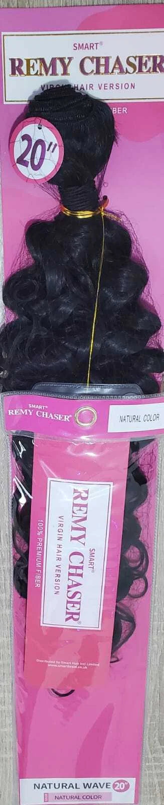 Remy Chaser Natural Wave Hair – 20 Inch (Natural Colour)