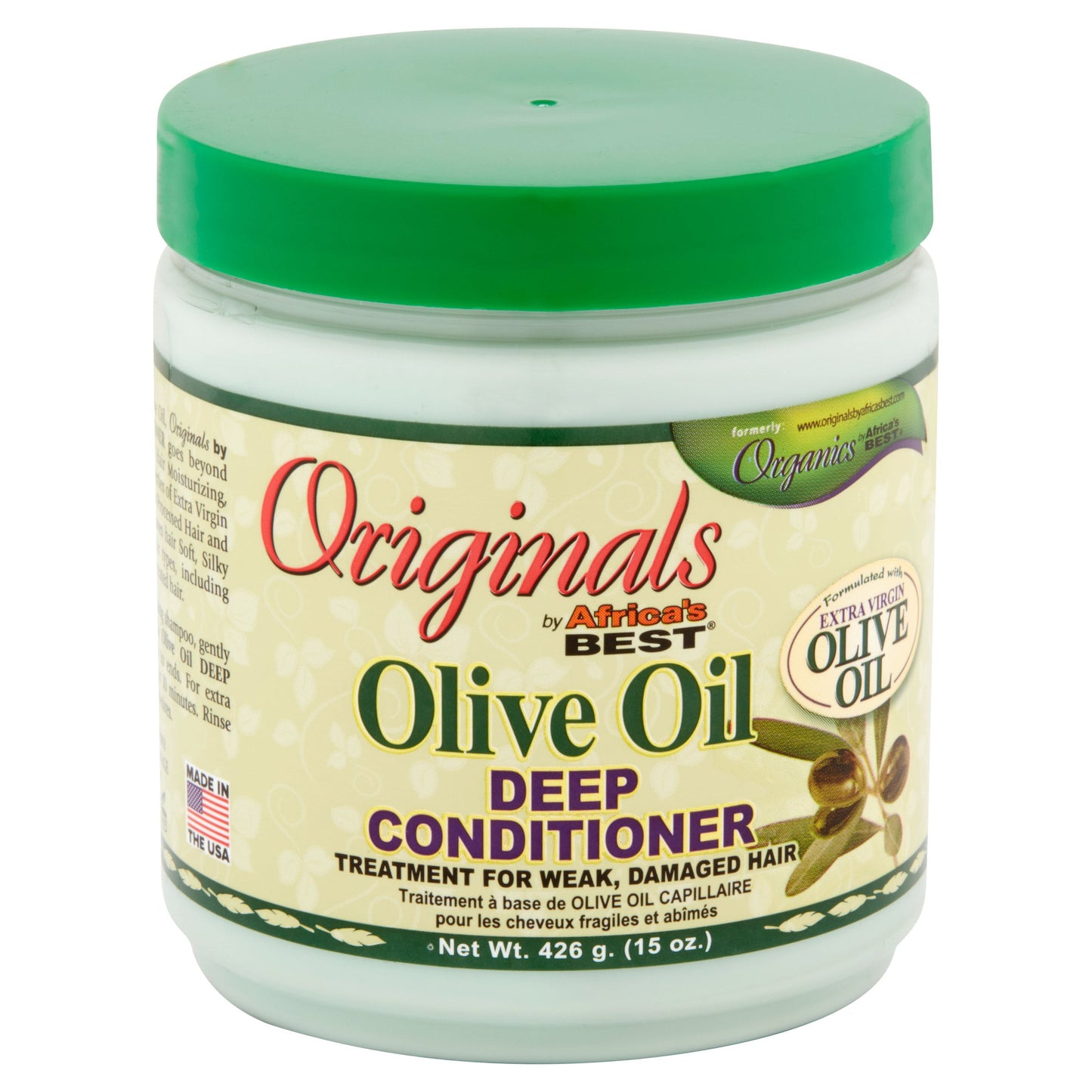 Africa's Best Originals Tiefenpflegespülung mit Olivenöl, 426 g