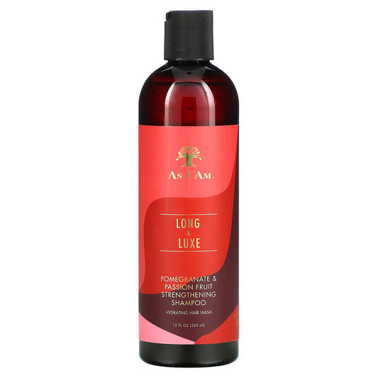 As I Am – Long & Luxe – Stärkendes Shampoo, 355 ml