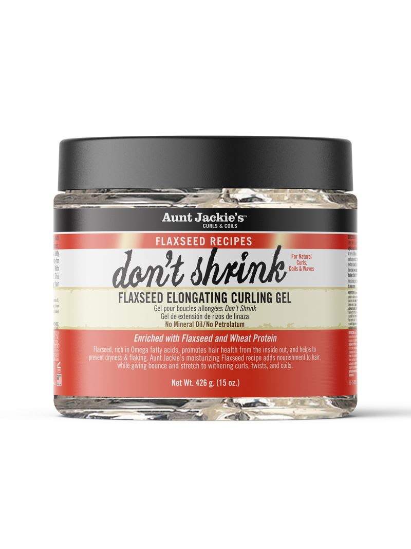 Aunt Jackies Don'T Shrink Elongating Flaxseed Curling Gel. 15oz