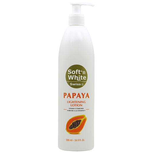 Soft N White Papaya Body Lotion 500ml