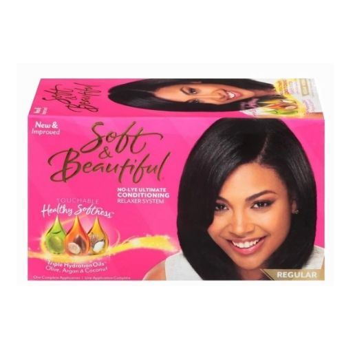 Soft & Beautiful No Lye Ultimate Conditioning Regular Relaxer