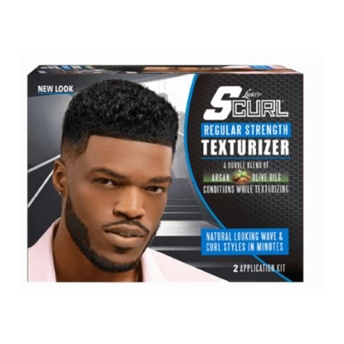 Scurl Luster's Texturizer Regular Strength for men 2 applications