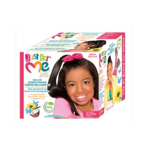 Just for me No-Lye Conditioning Crème Relaxer Kit Super