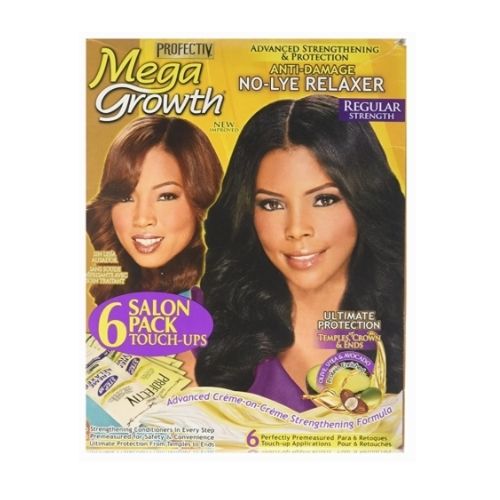 Profectiv Mega Growth Anti Damage No Lye Hair Relaxer Regular Strength 6 Touch up