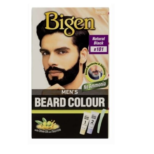 Bigen Men's Beard Colour - B101 - Natural Black