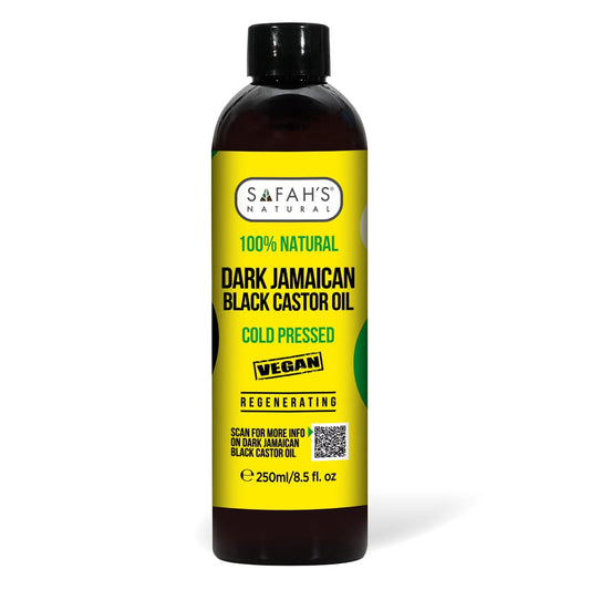 Safah's Natural Dark Jamaican Castor Oil 250ml