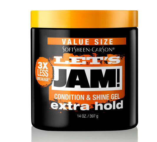 Softsheen Carson Lets Jam Condition And Shine Hair Gel, Extra Hold 397 G/14 oz