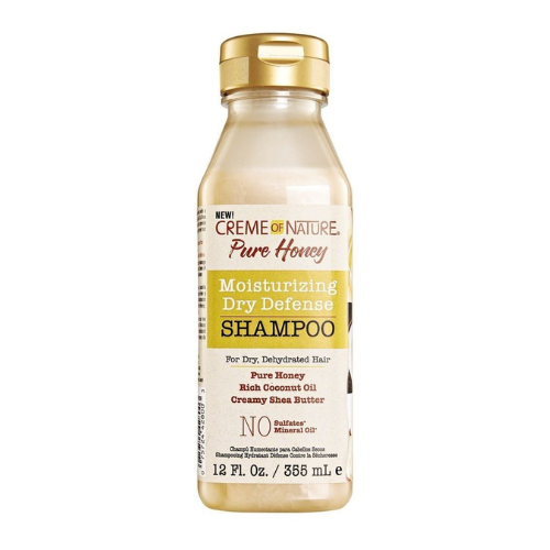 Creme Of Nature Pure Honey Moisturising Dry Defence Shampoo 355ml