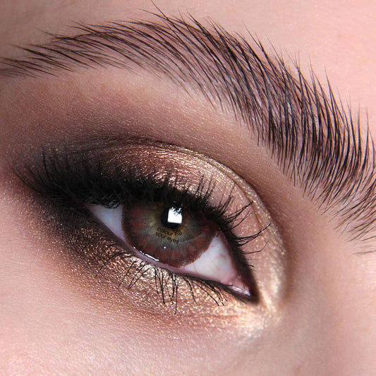 Chocolate Chai Contact Lenses | Warm Brown Eye Colour