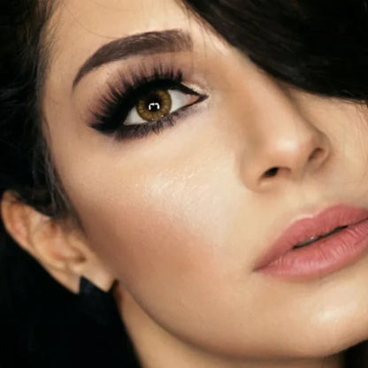 Caramel Tea Contact Lenses | MesmerEyez