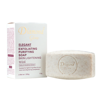 Diamond Glow Elegant Exfoliating Purifying Soap