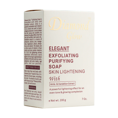 Diamond Glow Elegant Exfoliating Purifying Soap