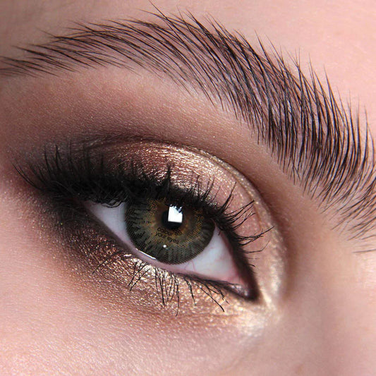 Forest Green Contact Lenses | MesmerEyez