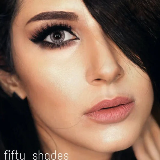 Fifty Shades Contact Lenses – Smoky Grey Perfection