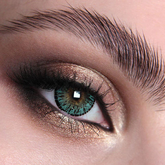 Jade Green Contact Lenses | MesmerEyez