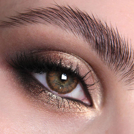 Kensington Cream Contact Lenses | MesmerEyez