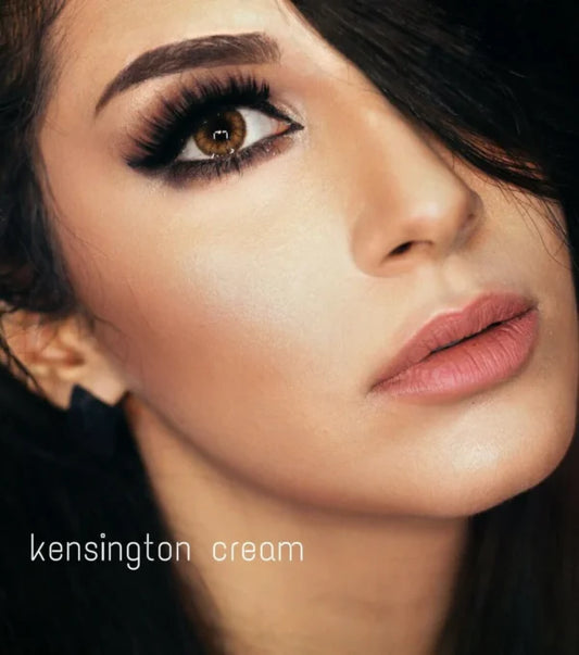 Kensington Cream Contact Lenses | MesmerEyez