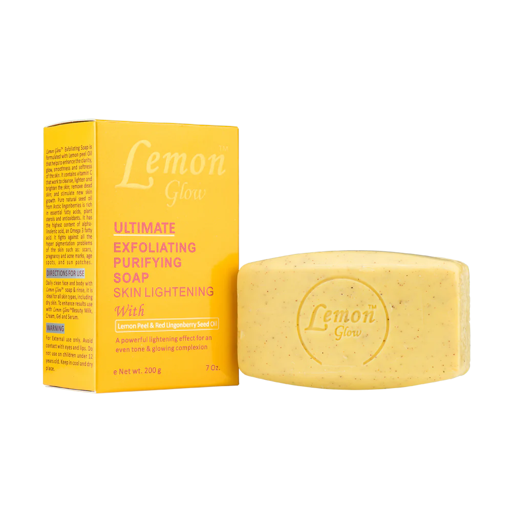 Lemon Glow Ultimate Exfoliating Purifying Soap