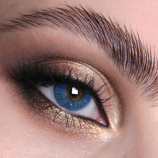 Misty Blue Contact Lenses – Soft, Dreamy Blue for a Natural Look