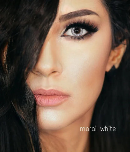 Maria White Contact Lenses – Bright, Striking & Elegant