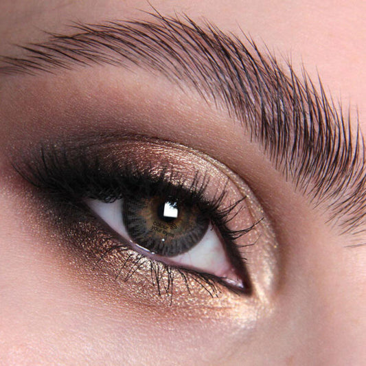 Silky Grey Contact Lenses – Soft Grey Elegance