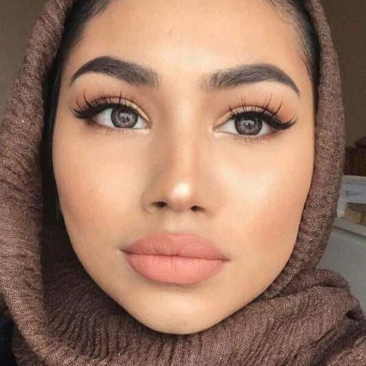 Silky Grey Contact Lenses – Soft Grey Elegance