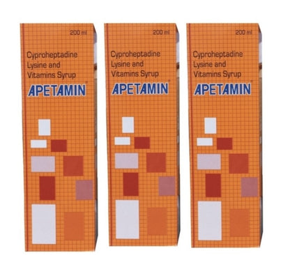 Apetamin Syrup 200ml – Weight Gain & Appetite Booster