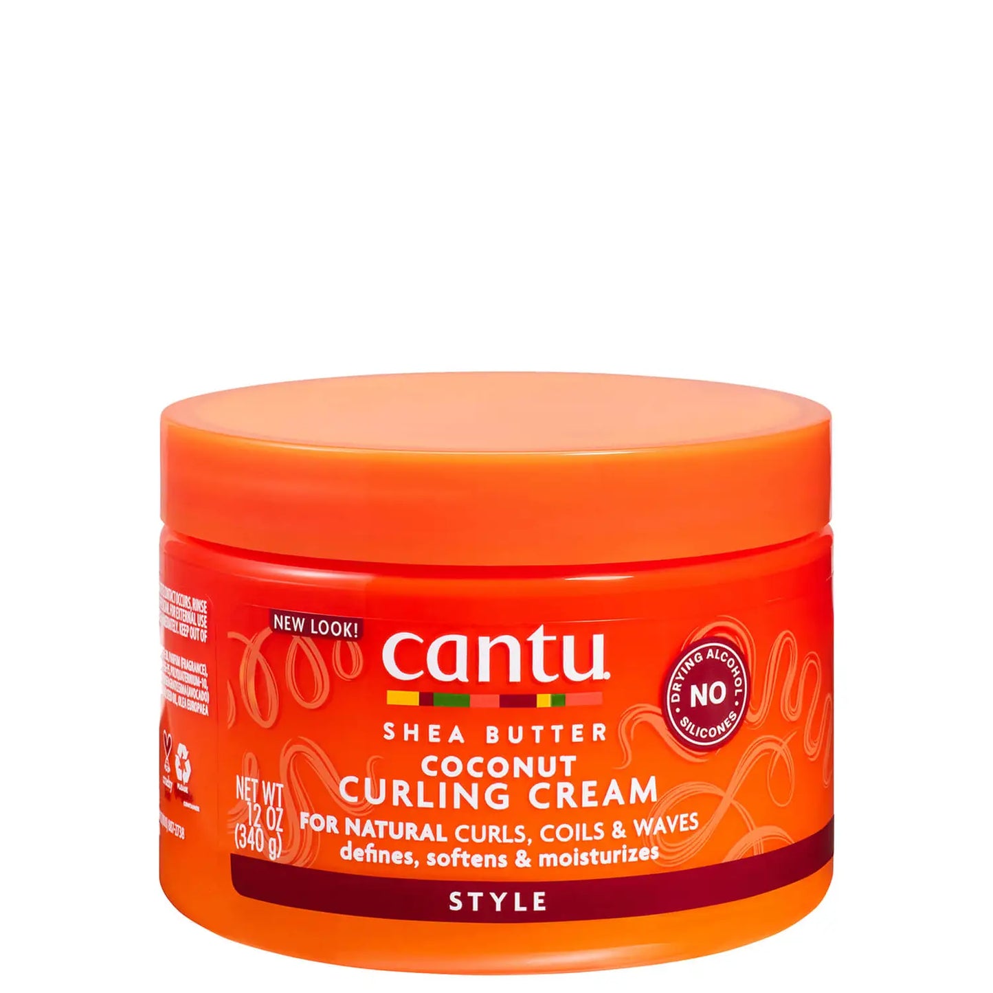 Cantu Sheabutter für natürliches Haar, Kokosnuss-Lockencreme, 340 g