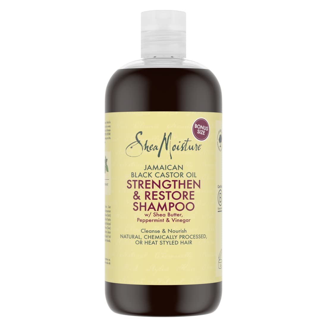 Shea Moisture Strengthen & Restore Shampoo Jamaican Black Castor Oil Sulphate Free Shampoo 473ml