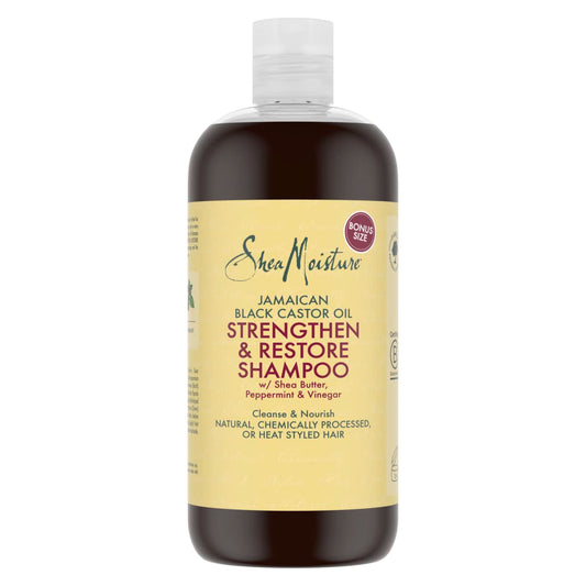 Shea Moisture Strengthen & Restore Shampoo Jamaican Black Castor Oil Sulphate Free Shampoo 473ml