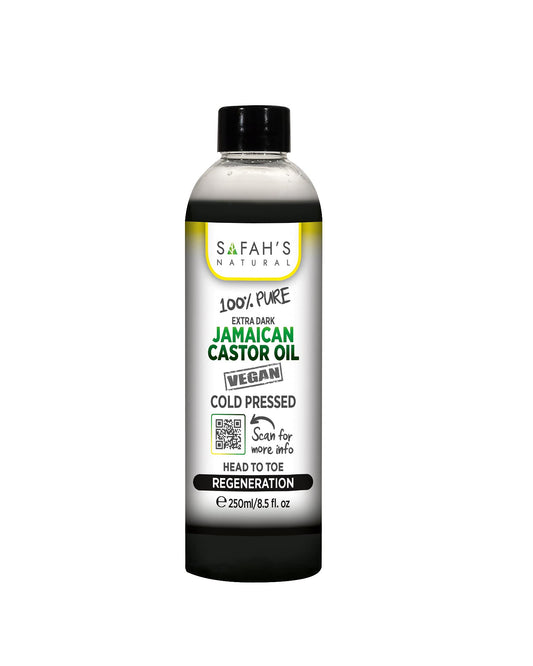Safah's Natural Extra Dark Jamaican Black Castor Oil 250ml