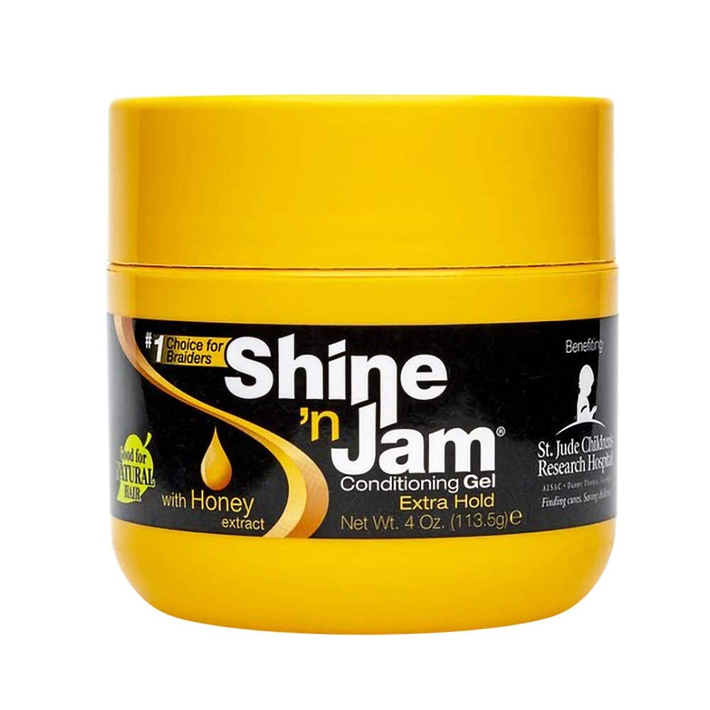 Shine 'N Jam Gel Extra Halt 4oz Ampro (Original)