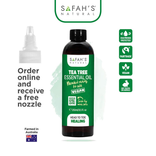Safah's Natural Blended Tea Tree Oil 250ml