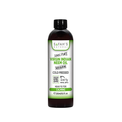 Safah's Natural Indian Neem Virgin Oil 250ml