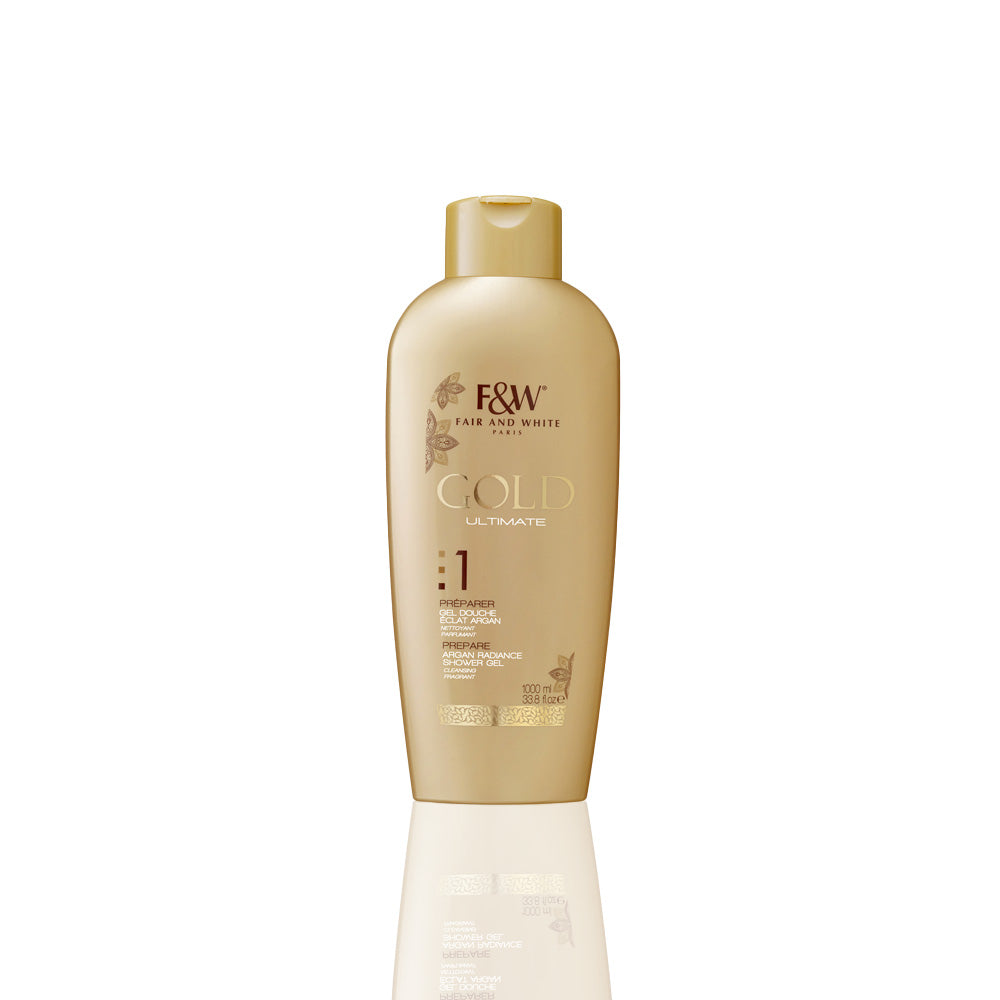 Fair & White Gold Argan Rediance Shower Gel 1000ml