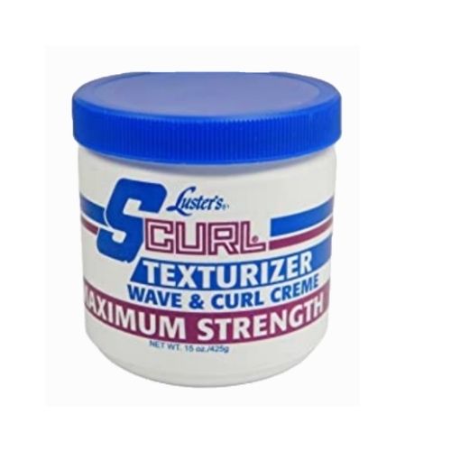 Luster's Scurl Wave &amp; Curl Crème Maxima Strength Texturizer, 425 ml