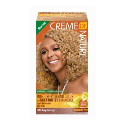 Cream of Nature Moisture Rich dye C43 Lightest Blonde