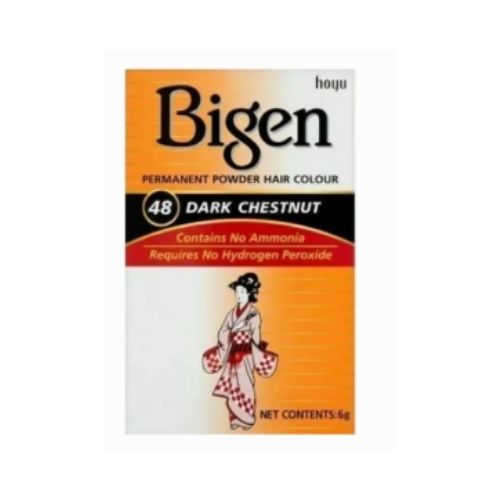 Bigen Permanent Hair Colour 48 Dark Chestnut