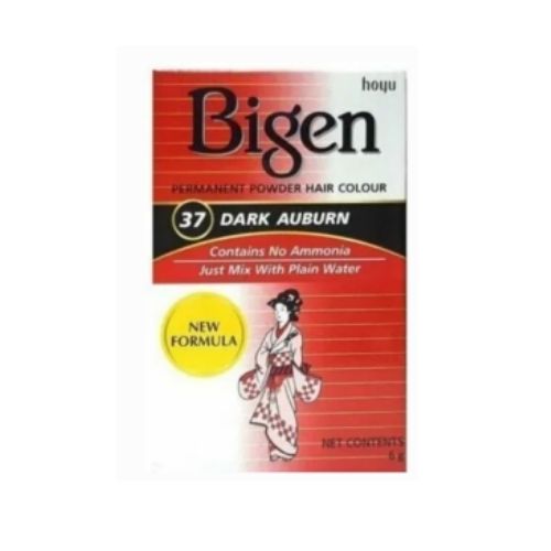 Bigen Permanent Hair Colour 37 Dark Anburn